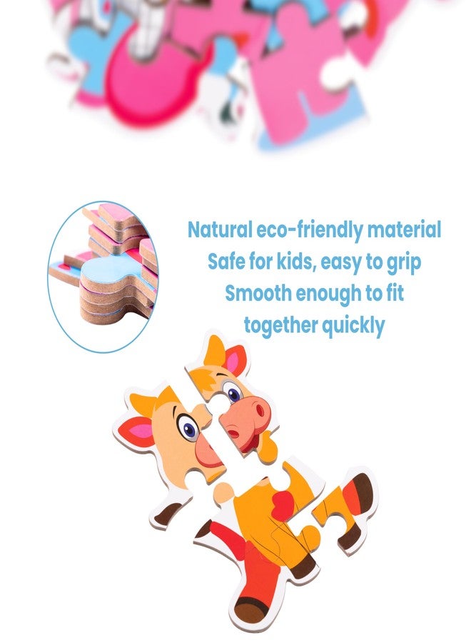 Lupro Jigsaw Puzzle Game for Kids 3+ Years | Educational & Fun Learning Puzzle Toy (BY-6pcs) - Image 5